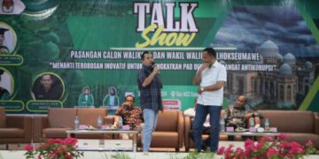Hadir di Talk Show Mahasiswa, Sayuti-Husaini Sampaikan Sejumlah Program Kerja
