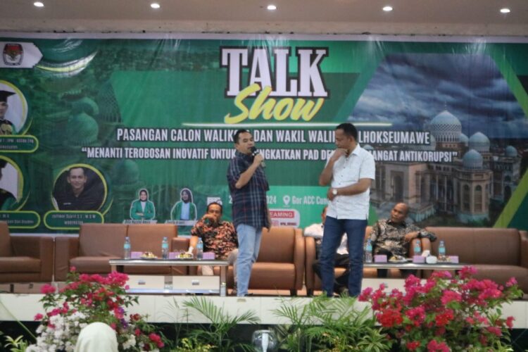 Hadir di Talk Show Mahasiswa, Sayuti-Husaini Sampaikan Sejumlah Program Kerja