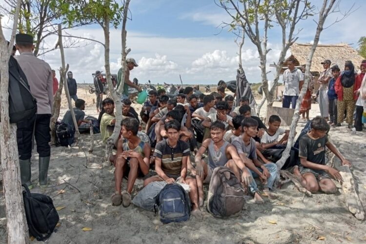 Puluhan Imigran Rohingya Kembali Mendarat di Aceh Timur