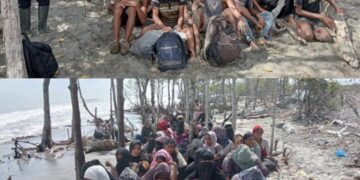96 Rohingya kembali Mendarat di Aceh Timur, 6 Diantaranya Meninggal Dunia