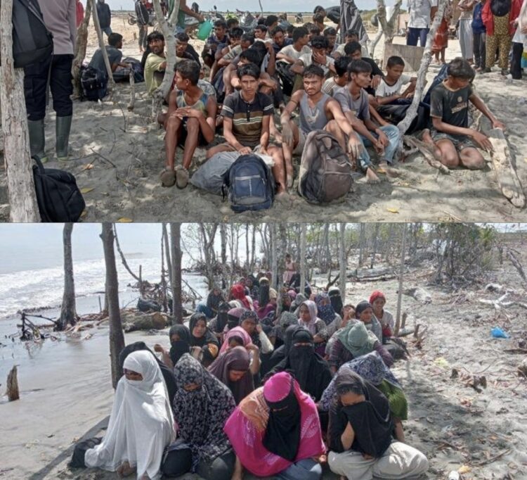 96 Rohingya kembali Mendarat di Aceh Timur, 6 Diantaranya Meninggal Dunia