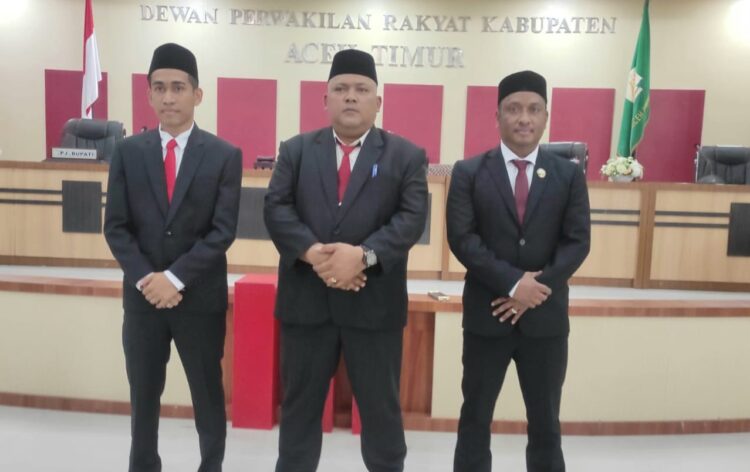 DPRK Aceh Timur Tetapkan Pimpinan Definitif Masa Jabatan 2024-2029