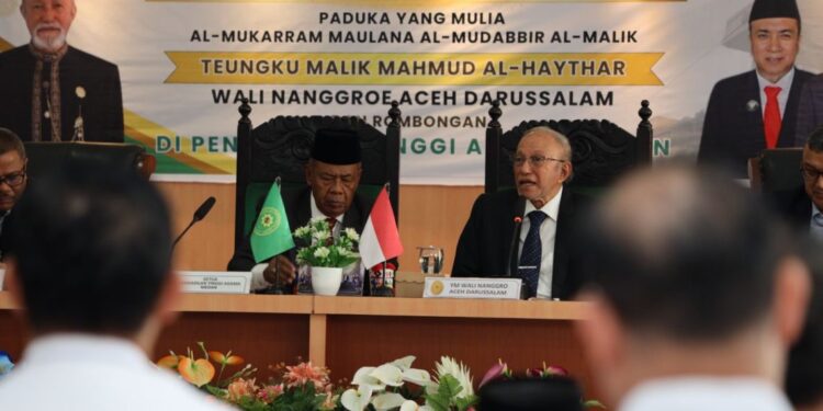 Wali Nanggroe Diminta Bantu Pangadilan Tinggi Agama Medan, Ini Harapannya !