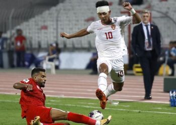 Sempat Unggul, Indonesia Ditahan Imbang  Bahrain dengan Skor 2-2