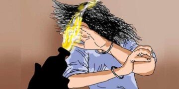 Dua Anak Bawah Umur Disiram Air Baterai  di Lhokseumawe