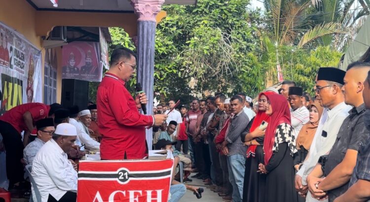 Keupiyah Seukee Kukuhkan Tim Pemenangan Azan Sekecamatan Madat