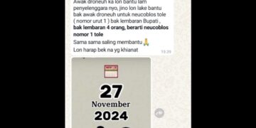 Oknum Ketua PPS di Simpang Ulim Diduga Arahkan Anggotanya Pilih Paslon Tole untuk Bupati Aceh Timur