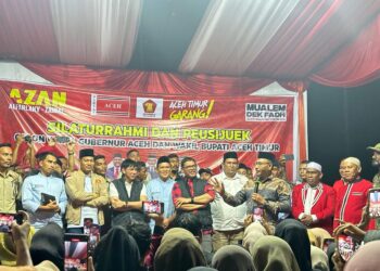 Naik Panggung Perdana di Aceh Timur, Haji Uma Ajak Masyarakat Gunakan Akal Sehat