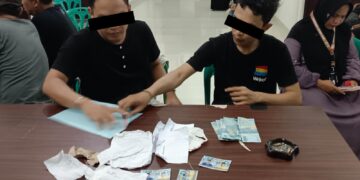 Pergoki Politik Uang di Langsa Lama,  Warga Serahkan Timses Paslon 02 ke Petugas, Begini Kejadianya !