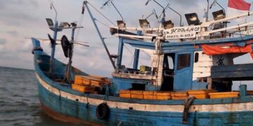 Polres Aceh Timur Amankan Boat Pengangkut Rohingya di Meunasah Asan Madat