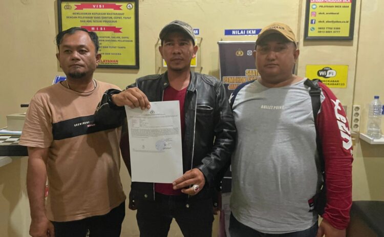 Merasa Difitnah, Tim Tarmizi-Said Laporkan Dua Akun FB ke Satreskrim Polres Aceh Barat