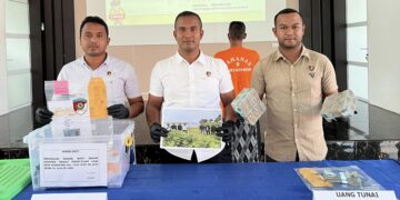 Korupsi Dana Desa, Polres Aceh Besar Tahan Oknum Keuchik di Pulau Aceh