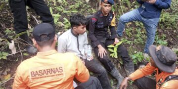 Remaja Hilang di Gunung Seulawah Aceh Besar Ditemukan Selamat