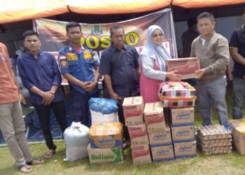 Korban Kebakaran di Simeulue Tengah Terima Bantuan Sosial