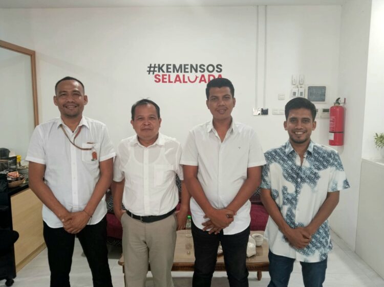 STN Aceh Audiensi dengan Kemensos RI Bahas Program KAT