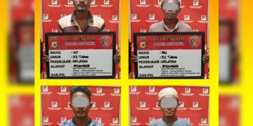 Polisi Ungkap Kasus Penyeludupan Manusia di Aceh Timur, 4 WNA Jadi Tersangka