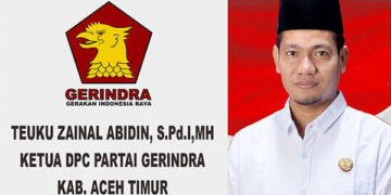 Gerindra Aceh Timur: Pernyataan Ketua DPRA Tidak Pantas dan Tidak Mencerminkan Pimpinan