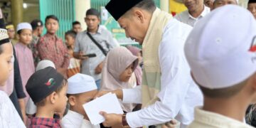 Wakil Bupati Aceh Timur Hadiri Buka Puasa Bersama dan Santunan Anak Yatim di Simpang Ulim