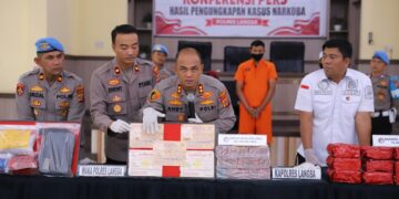 Tiga Tersangka dan 12,5 Kg Sabu Diamankan, Polres Langsa Selidiki Aliran Dana Narkotika