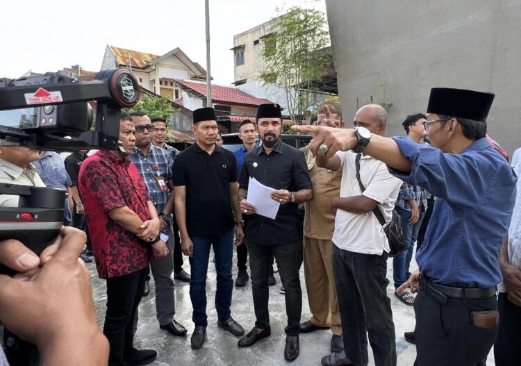 Bupati dan Wabup Aceh Timur Tinjau Aset untuk Pembangun Rumah Singgah di Banda Aceh