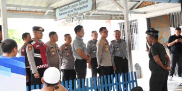 Kapolres Aceh Timur Kunjungi Lapas Kelas IIB Idi Perkuat Koordinasi Keamanan