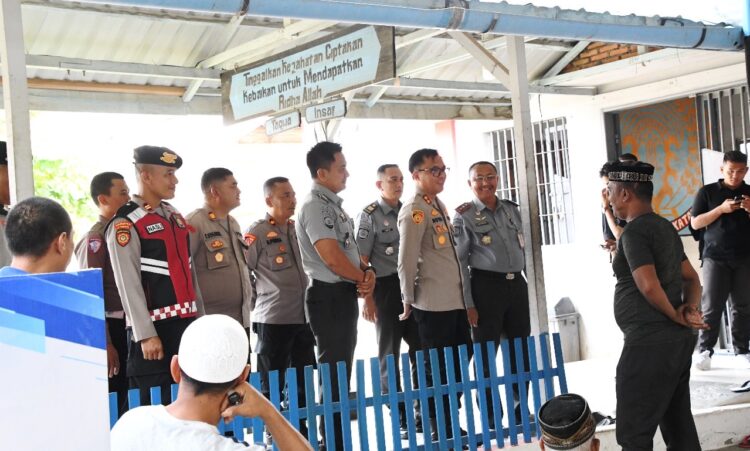 Kapolres Aceh Timur Kunjungi Lapas Kelas IIB Idi Perkuat Koordinasi Keamanan