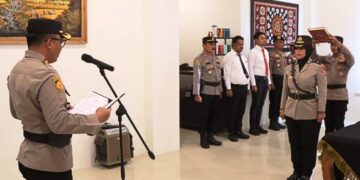 Kompol Dewi Maulidar Resmi Jadi Kabagren Polres Aceh Timur, Gantikan Kompol Ahmad Yani