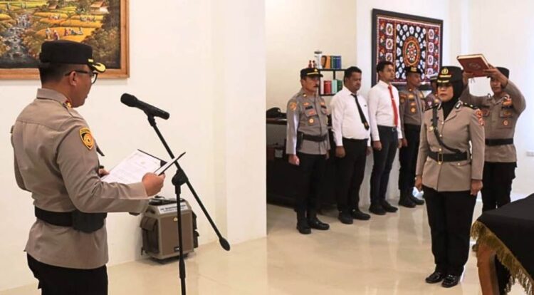 Kompol Dewi Maulidar Resmi Jadi Kabagren Polres Aceh Timur, Gantikan Kompol Ahmad Yani