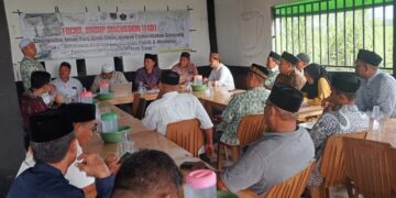 Forum Keuchik Simpang Ulim Gelar FGD Perdana untuk Tingkatkan Sinergitas dengan Insan Pers