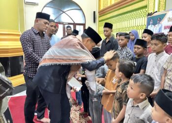 Wakil Bupati Aceh Timur Pulang ke Kampung Halaman, Santuni Anak Yatim dan Serap Aspirasi Warga