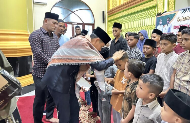 Wakil Bupati Aceh Timur Pulang ke Kampung Halaman, Santuni Anak Yatim dan Serap Aspirasi Warga