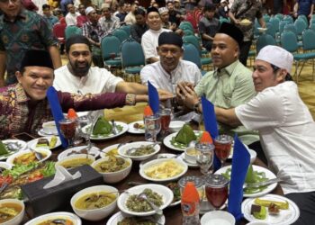Buka Puasa Bersama, Ketua DPRA dan Tokoh Parta Gerindra Aceh Tunjukkan Kesolidan