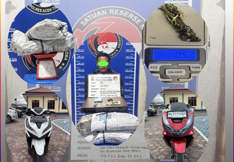 Polres Aceh Timur Ungkap 9 Kasus dan Amankan 12 Pelaku dalam 2 Pekan Terkahir