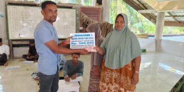 Pemerintah Desa Matang Rayeuk Salurkan BLT DG Tahap I Tahun 2025 untuk 28 KPM