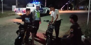 Satlantas Polres Aceh Timur Tingkatkan Patroli Selama Ramadhan Cegah Balap Liar. (Foto: Humas Polres Aceh Timur).