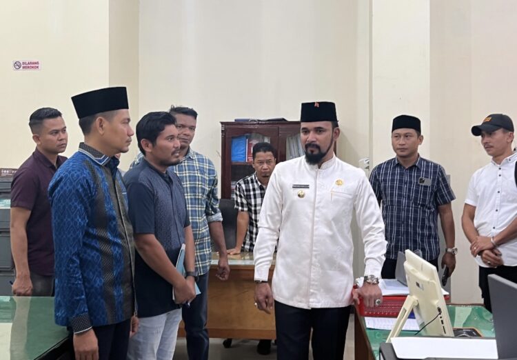 Hari Pertama Kerja, Pasangan Bupati Aceh Timur Sidak ke Sejumlah Kantor Pemerintahan