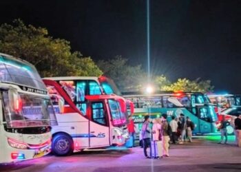 Lonjakan Penumpang Bus Banda Aceh-Medan Jelang Lebaran Meningkat