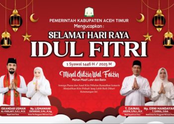 Bupati dan Wakil Bupati Aceh Timur Siapkan Dua Lokasi Salat Ied