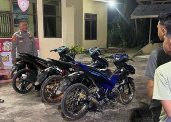 Polisi Amankan 3 Sepeda Motor Balap Liar di Aceh Timur
