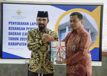 Bupati Aceh Timur Serahkan Laporan Keuangan Unaudited Ke BPK RI