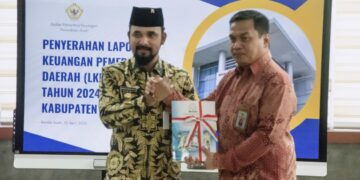 Bupati Aceh Timur Serahkan Laporan Keuangan Unaudited Ke BPK RI