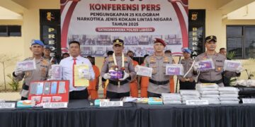 Polri Berhasil Gagalkan Peredaran 15 Kg Kokain di Aceh, 6 Orang Ditangkap