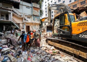 Korban Tewas Gempa Bumi Myanmar Capai 3.301 Orang