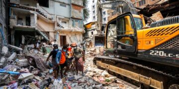 Korban Tewas Gempa Bumi Myanmar Capai 3.301 Orang