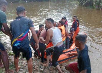 4 Jam Pencarian, Remaja yang Tenggelam di Sungai Aceh Timur Ditemukan Meninggal Dunia