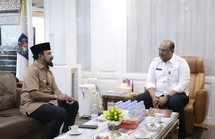 Jumpai Dirjen Bina Administrasi Kewilayahan, Ini yang Dibahas Bupati Aceh Timur