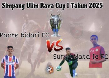 Pante Bidari FC Tantang Surya Mata Ie FC, Duel Bintang Tarkam Besok !