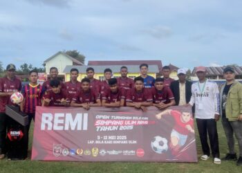 Gempuran Api! Akhirul Wadan Cetak Gol, Bawa Simpang Ulim Raya Fc ke Semifinal