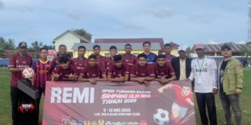 Gempuran Api! Akhirul Wadan Cetak Gol, Bawa Simpang Ulim Raya Fc ke Semifinal