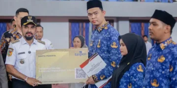 Bupati Aceh Timur Serahkan 219 SK CPNS, Ajak Tunjukkan Kompetensi dan Dedikasi Tinggi